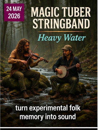 Magic Tuber Stringband turn Heavy Water into experimental folk memory