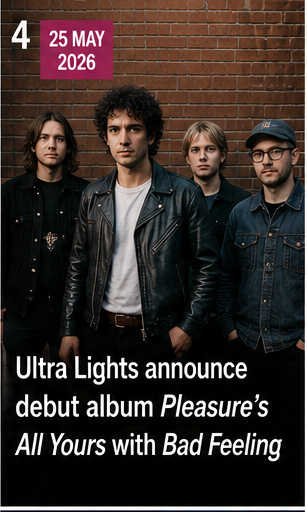 Ultra Lights announce debut album Pleasure’s All Yours with Bad Feeling