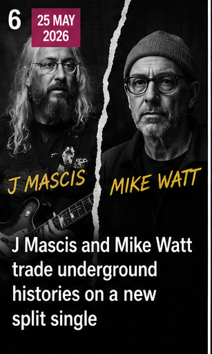 J Mascis and Mike Watt trade underground histories on a new split single