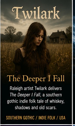 Twilark falls deeper into southern gothic folk on The Deeper I Fall