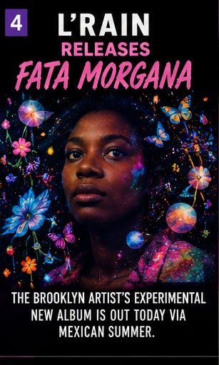 L'Rain experimental artist releasing Fata Morgana.