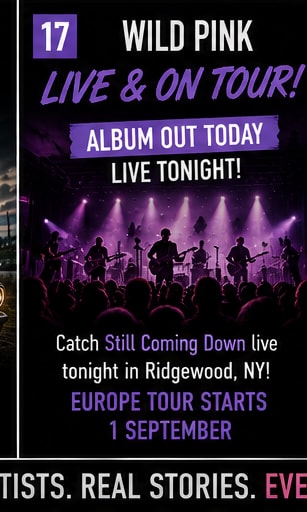 Wild Pink live on stage kicking off album tour in support of Still Coming Down.