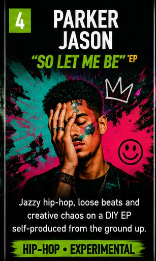 Parker Jason releases jazzy hip-hop EP So Let Me Be.
