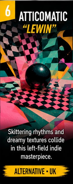 Brighton outfit AtticOmatic explore shifting textures on new single Lewin.